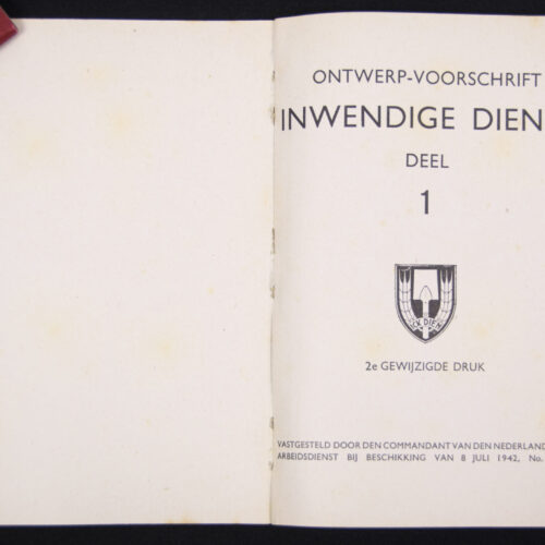 Nederlandsche Arbeidsdienst (NAD) Inwendige Dienst Deel 1 (1943)