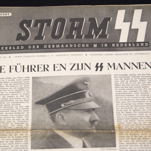 (Newspaper) Storm SS – Derde Jrg. Nr. 2 – 16 April 1943