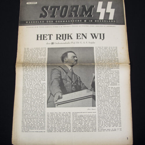 (Newspaper) Storm SS – Tweede Jrg. Nr. 43 – 29 januari 1943