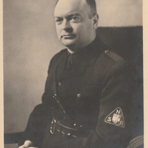 (Postcard) Anton Mussert - Leader of the NSB