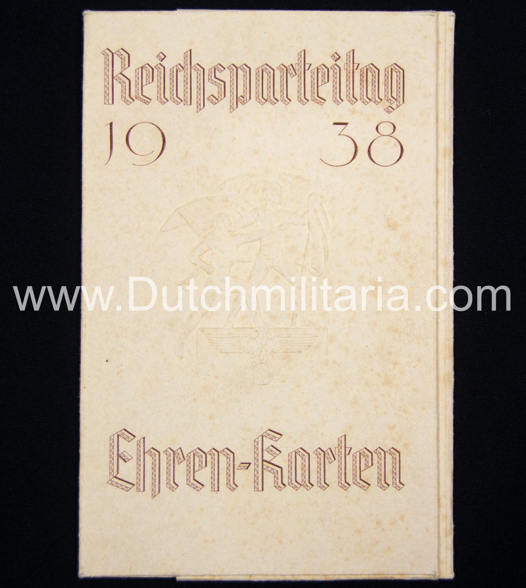Reichsparteitag 1938 Ehren-Karte + Map - extremely rare