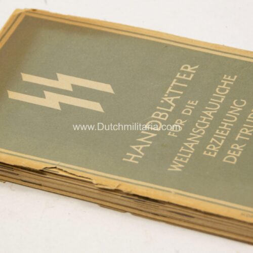 SS-Handblätter für den weltanschauliche Erziehung der Truppe - EXREMELY RARE