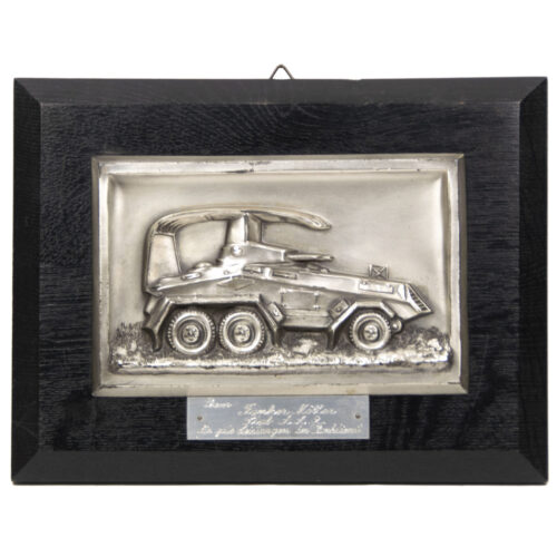 Wehrmacht (Heer) Schwerer Panzerspähwagen plakette