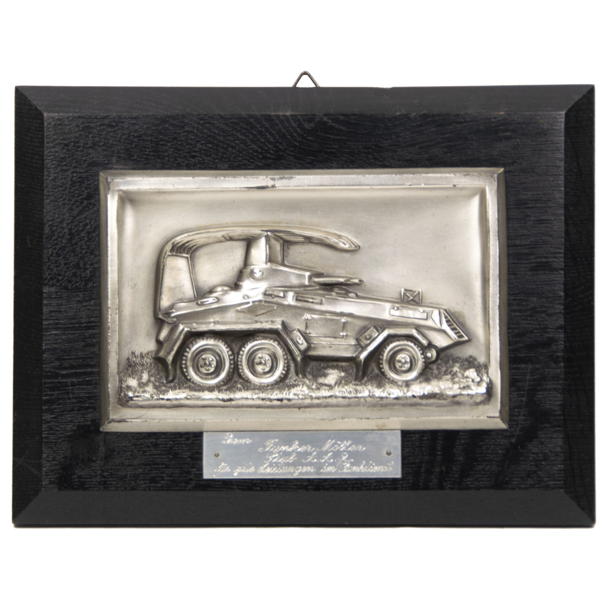 Wehrmacht (Heer) Schwerer Panzerspähwagen plakette