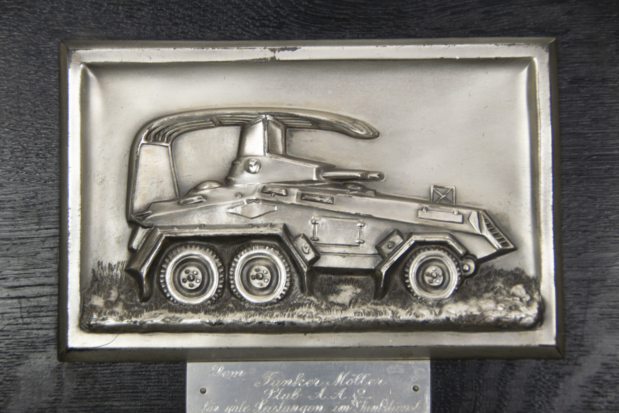 Wehrmacht (Heer) Schwerer Panzerspähwagen plakette