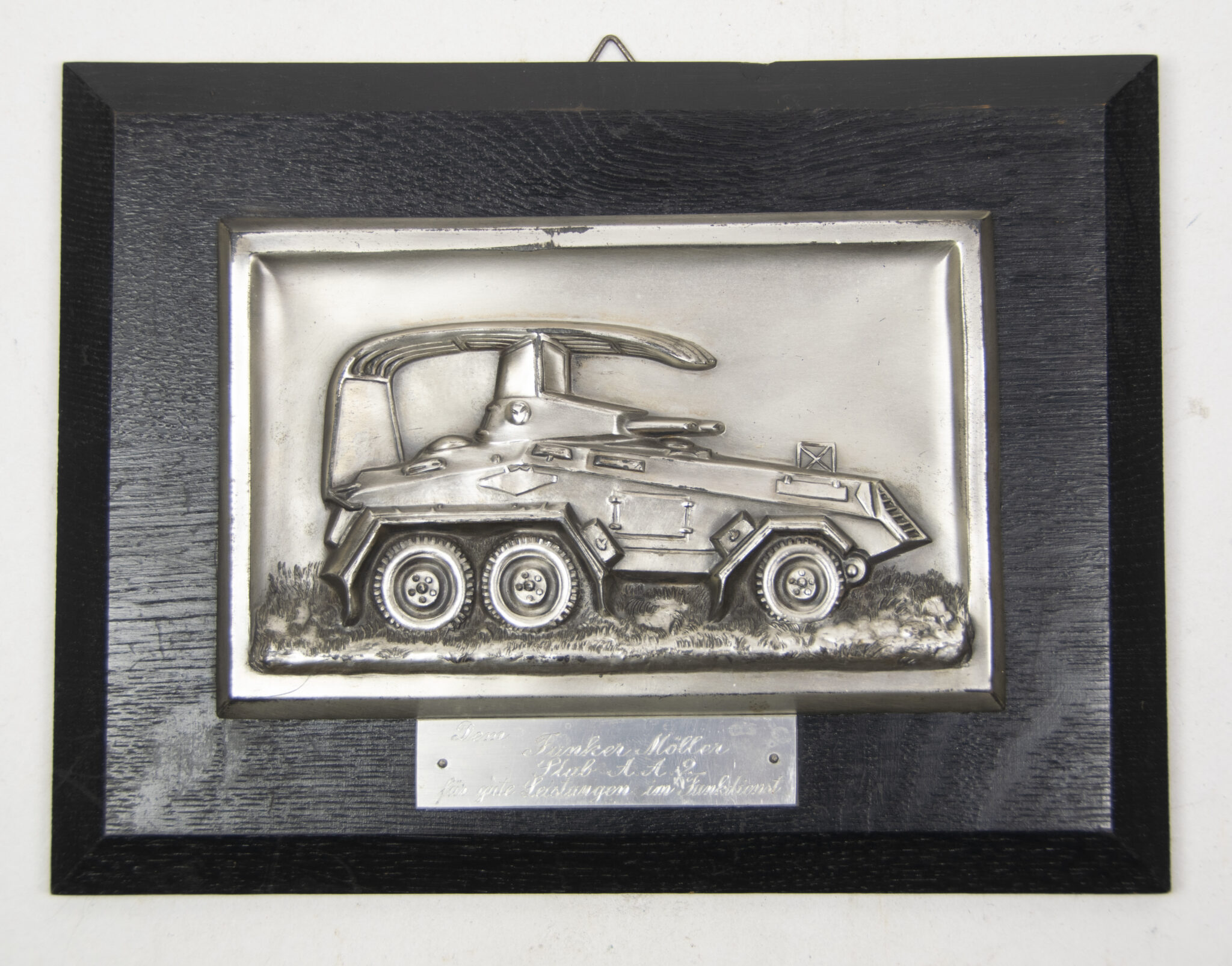 Wehrmacht (Heer) Schwerer Panzerspähwagen plakette