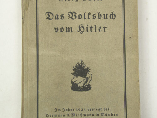 (Book) Georg Schott - Das Volksbuch vom Hitler (1924)