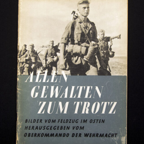 (Brochure) Allen gewalten zum Trotz - Biulder vom Feldzug im Osten