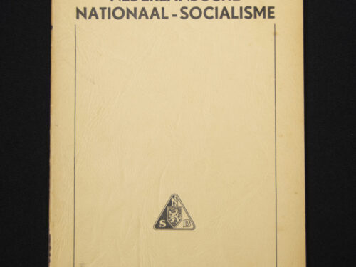 (Brochure NSB) De bronnen van het Nederlandsche nationaal-socialisme (3e Oplaag)