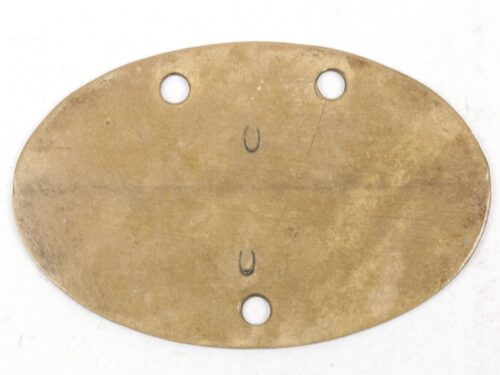 Kriegsmarine (KM) Erkennungsmarke