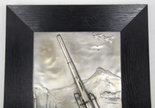 Large Flak Flugabwehrkanone plaque (38x31 cm)