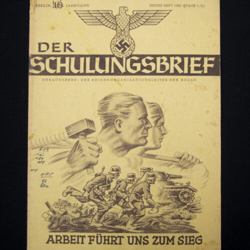 (Magazine) Der Schulungsbrief 10. Jahrgang Erstes heft (Folge 1.2.) 1943