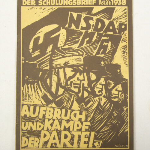 (Magazine) Der Schulungsbrief 8.u.9. Folge 1938