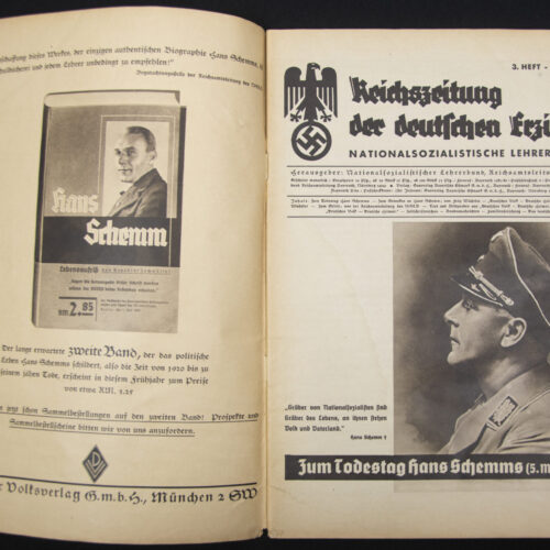 (Magazine) Reichszeitung der deutschen Erzieher - Nationalsozialistische Lehrerzeitung Nr.3 (1936)