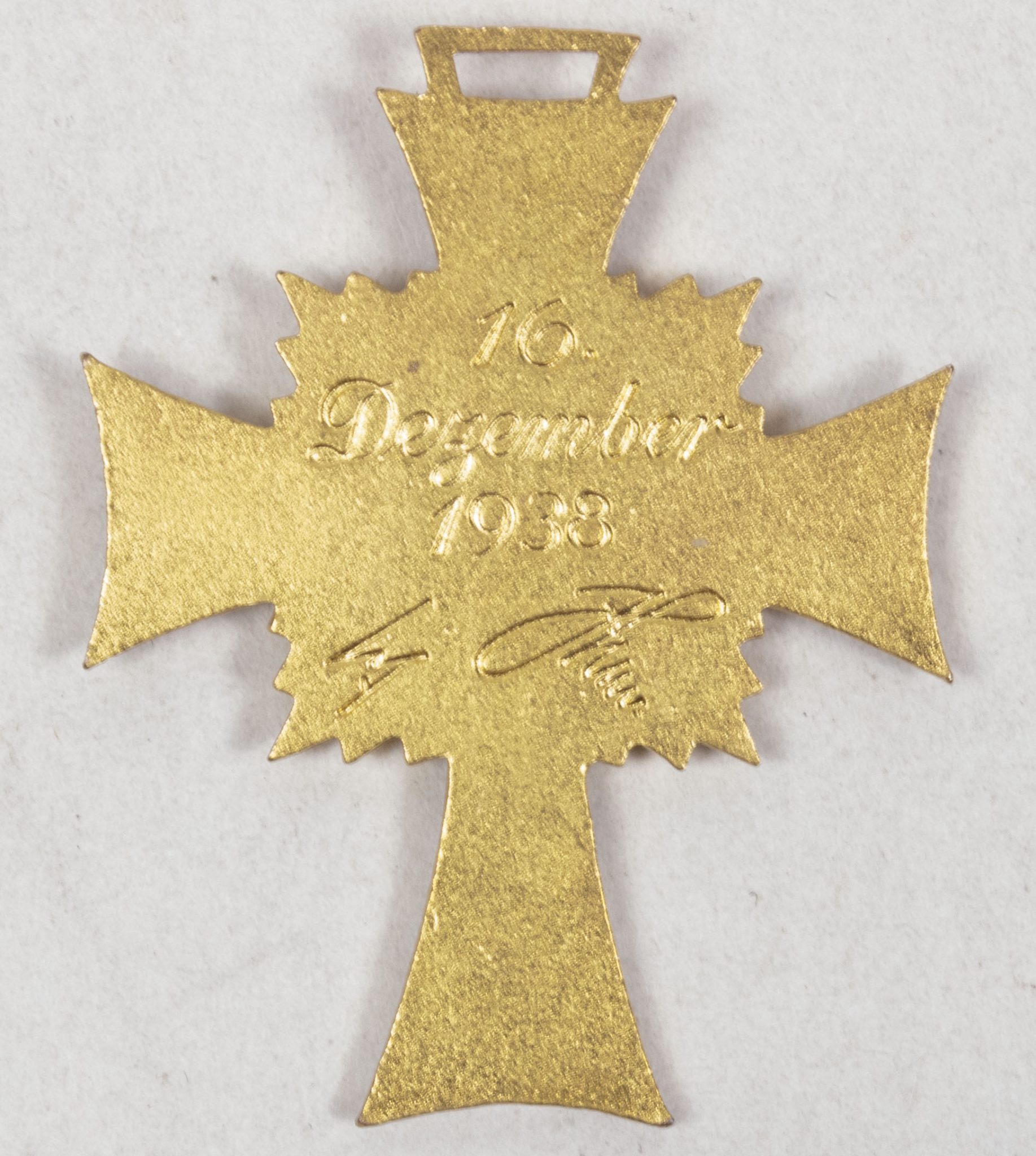 Mutter Cross Motherscross / Mutterkreuz Gold