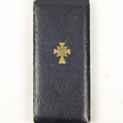 Mutterkreuz gold + etui (Maker C.F. Zimmermann Pforzheim)