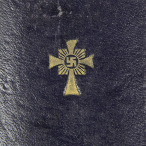 Mutterkreuz gold etui (Maker Ziemer & Söhne, Oberstein)