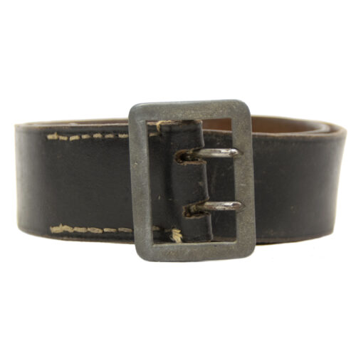 Officers Zweidorn Belt Buckle with belt (named) (110 cm)