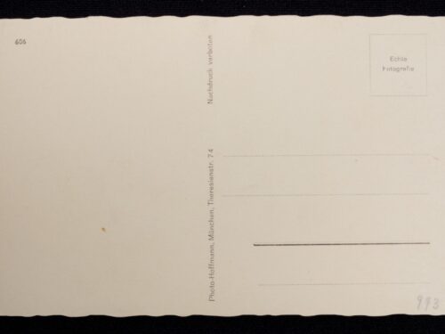 (Postcard) Hitler - Aus der Besuchermenge in Obersalzberg