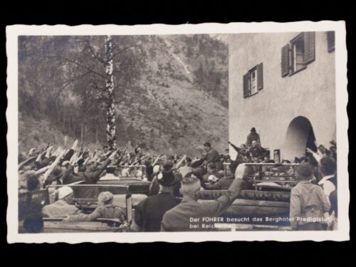 (Postcard) Hitler - Der Führer besucht das Berghofhotel Predigstuhl bei Reichenhall