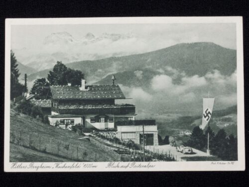 (Postcard) Hitlers Bergheim Wachenfeld 1000M Blick auf Reiteralpe