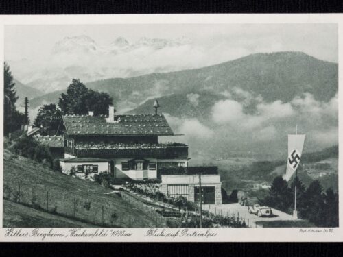 (Postcard) Hitlers Bergheim Wachenfeld 1000M Blick auf Reiteralpe