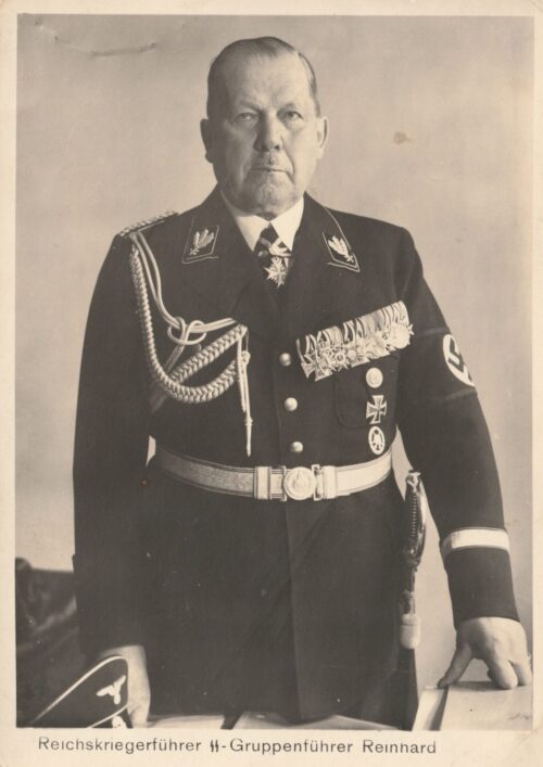 (Postcard SS) Reichskriegerführer SS-Gruppenführer Reinhard