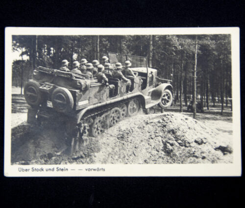 (Postcard) Über Stock und Stein - - Vorwärts