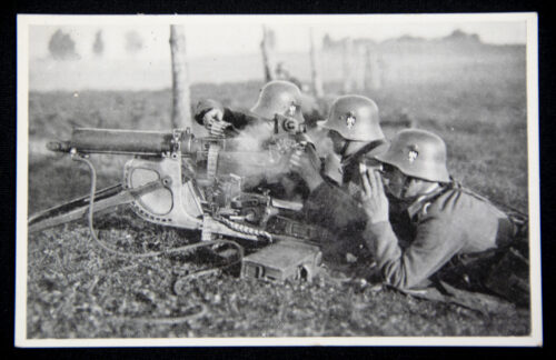 (Postcard) Uner Reichsheer Feuerndes Maschinengewehr