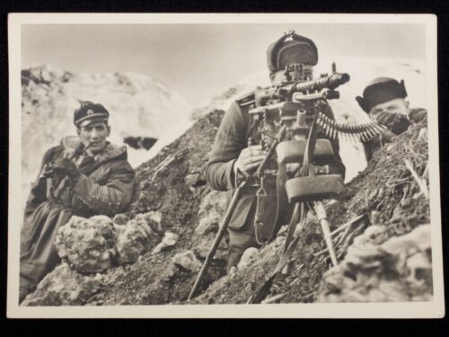 (Postcard) - Unsere Waffen-SS Am MG.