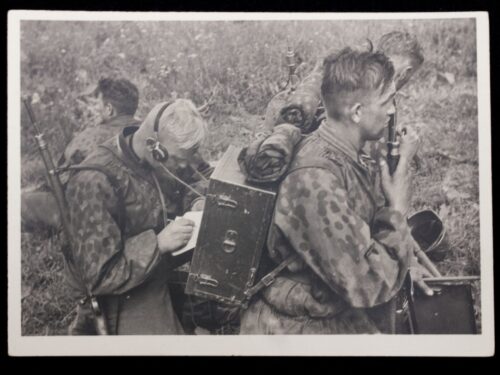 (Postcard) Waffen-SS Eine wichtige Meldung