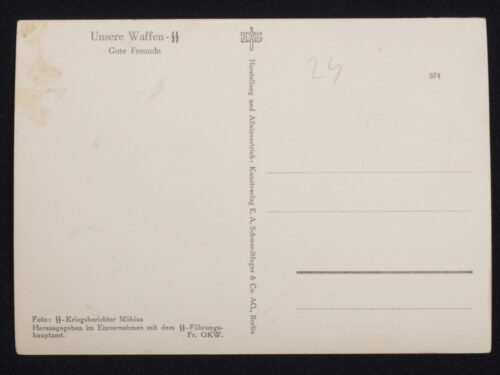 (Postcard) Waffen-SS Gute Freunde