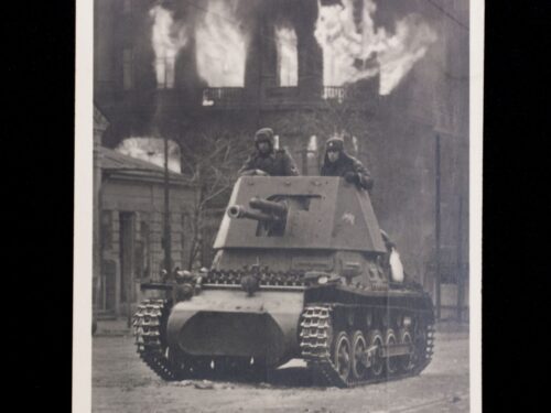 (Postcard) Waffen-SS Nach harten Kampf genommen