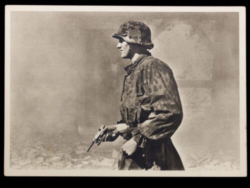 (Postcard) Waffen-SS Strassenkampf