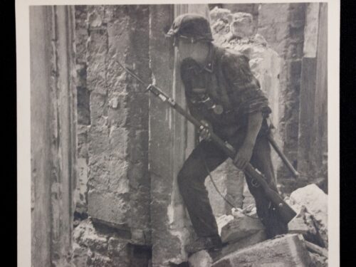 (Postcard) Waffen-SS Strassenkampf