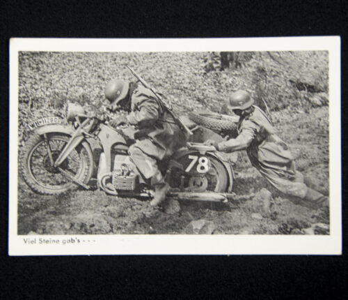 (Postcard) Wehrmacht-Bildserie 521