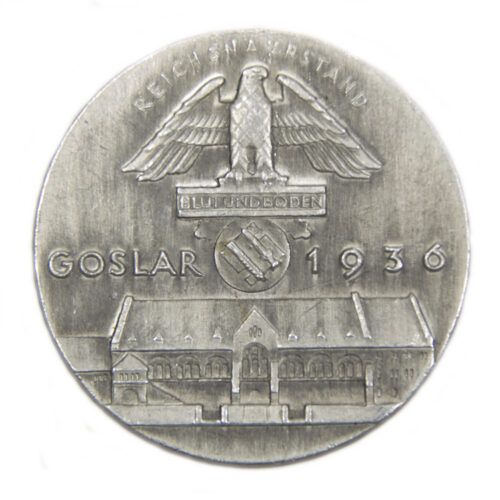 Reichsnährstand (RNS) Goslar 1936 abzeichen (Maker Deschler & Söhne München)