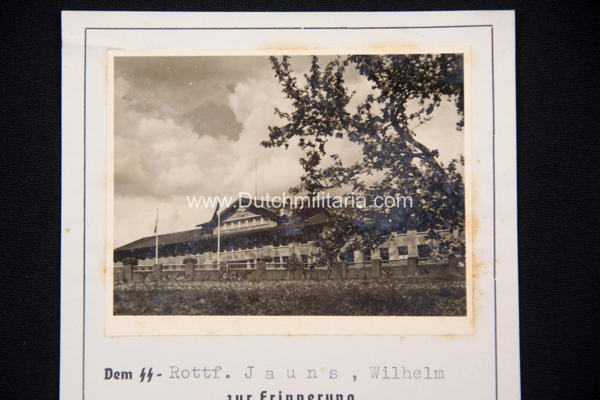 SS-Rottf. Jauns zur Erinnerung an den 3. Lehrgang der SS-Unterführerschule Radolfzell (1942)