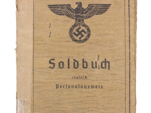 Soldbuch Sanitäts Unteroffizier 5San. Ers. Abt.3-183-A Güben
