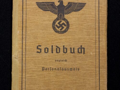 Soldbuch + Wehrpass Lds.Schtz.Ers.Btl.4.
