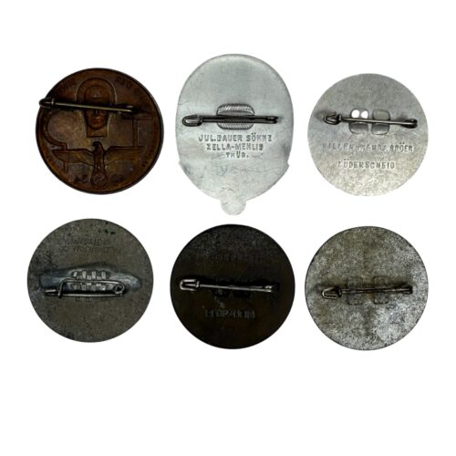 Tag der Arbeit abzeichen - complete serie 1934-1939