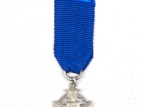 Treue Dienst 25 Jahre Kreuz Miniature medal - Rare