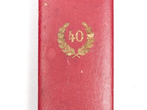 Treue Dienst 40 Jahre + etui