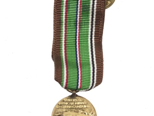 (USA) Miniature European, African, Middle EWastern Campaign medal