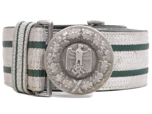 Wehrmacht (Heer) Officers parade belt and buckle