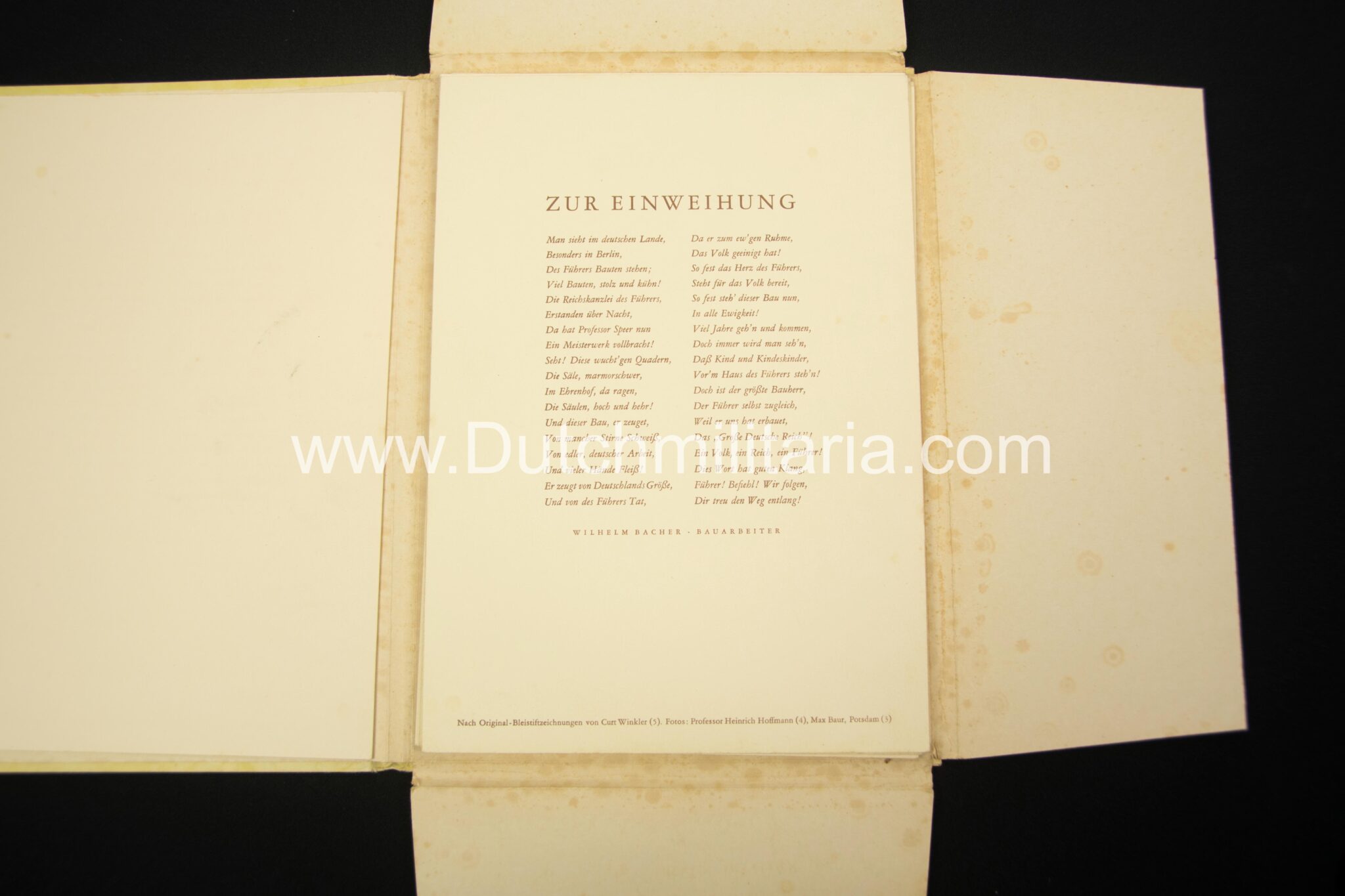 (Art map) Einweihung des Neubaues der Reichskanzlei Berlin Januar 1939 - Image 11