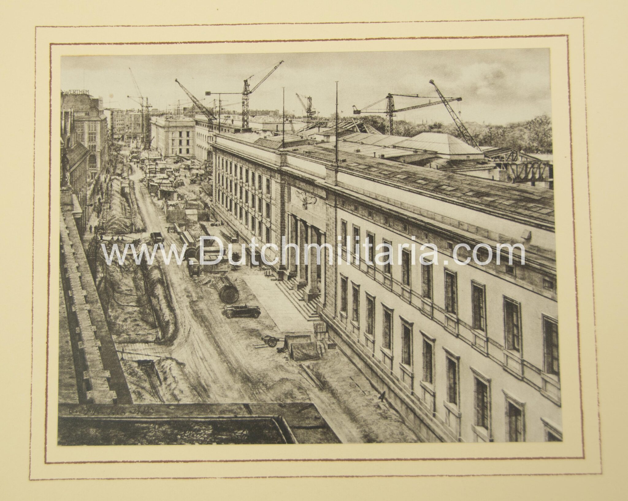 (Art map) Einweihung des Neubaues der Reichskanzlei Berlin Januar 1939 - Image 20