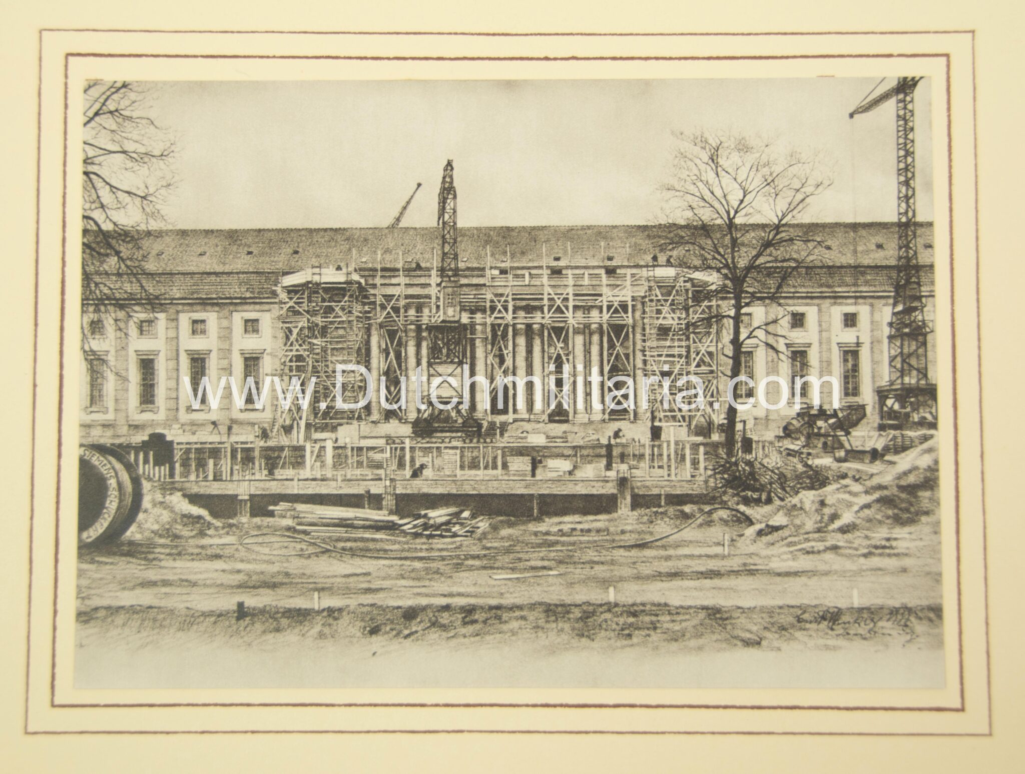 (Art map) Einweihung des Neubaues der Reichskanzlei Berlin Januar 1939 - Image 22