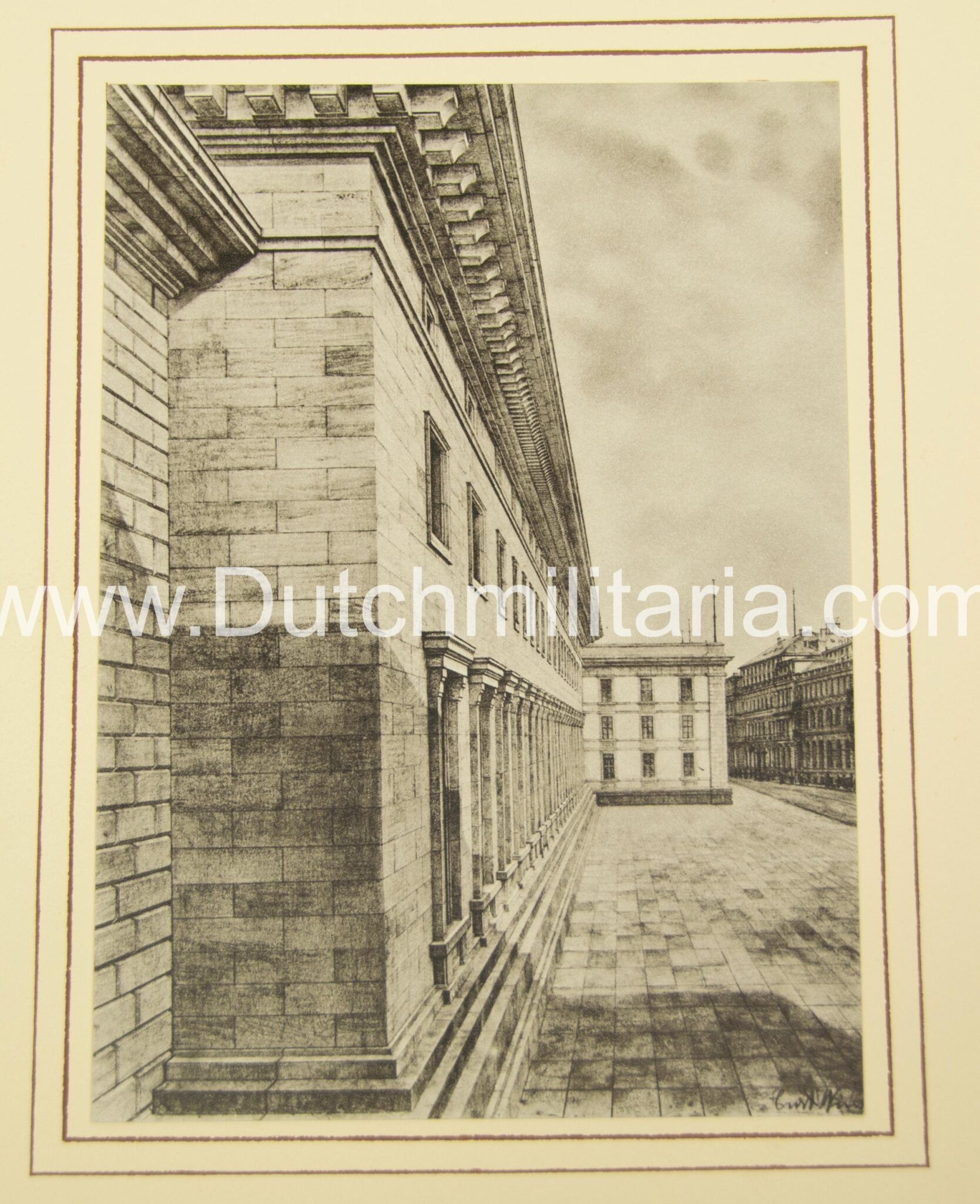 (Art map) Einweihung des Neubaues der Reichskanzlei Berlin Januar 1939 - Image 23