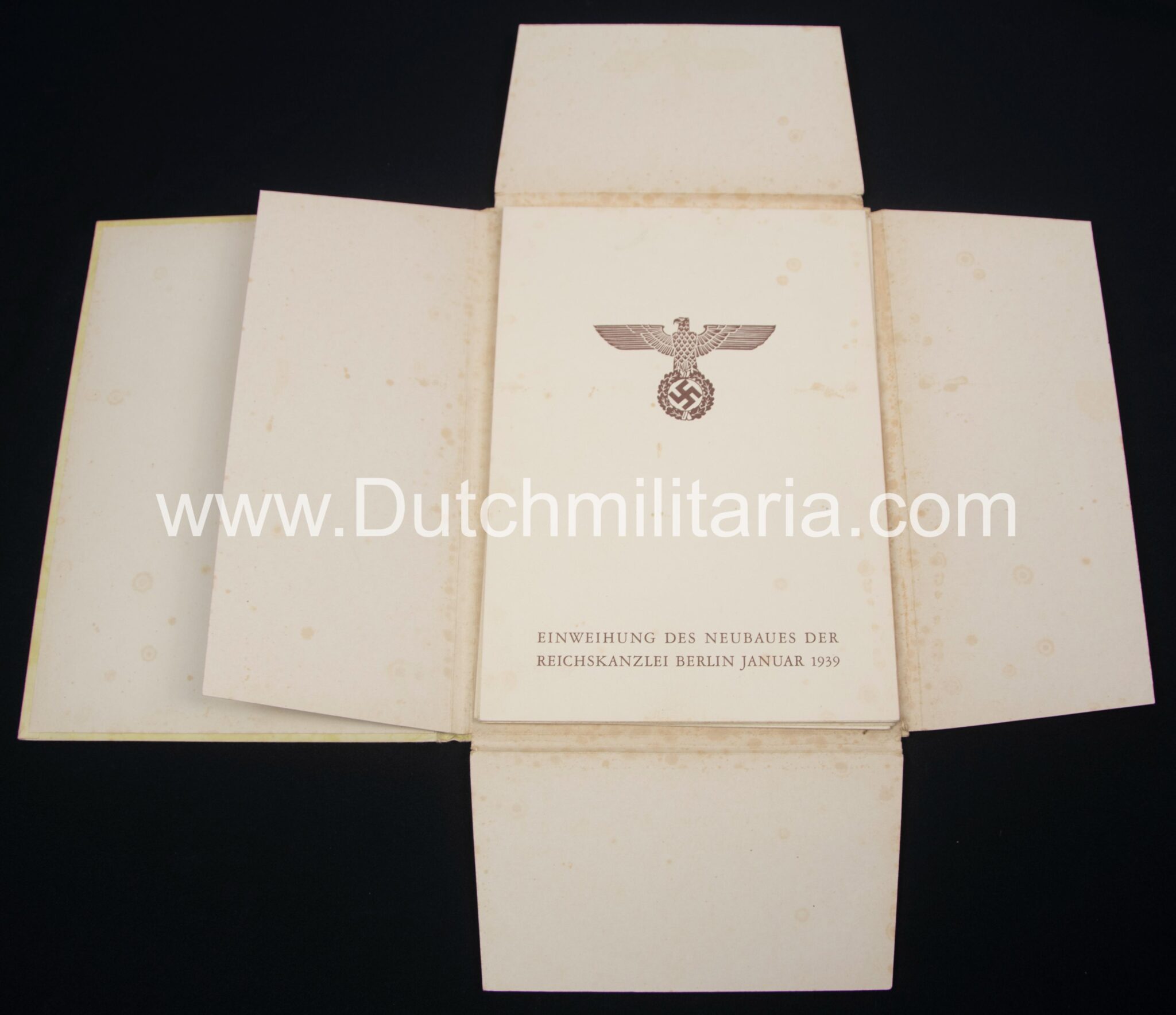 (Art map) Einweihung des Neubaues der Reichskanzlei Berlin Januar 1939